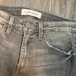 Flying monkey skinny jeans!